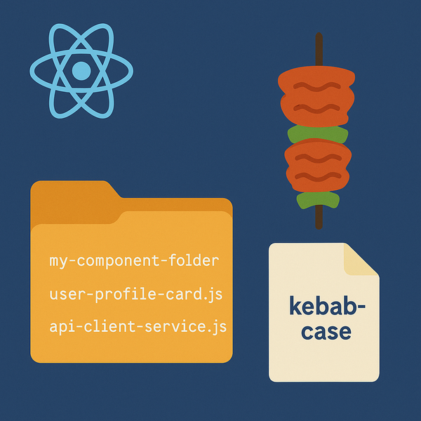 In React, why I use kebab-case for all my file and folder names—and why you should too